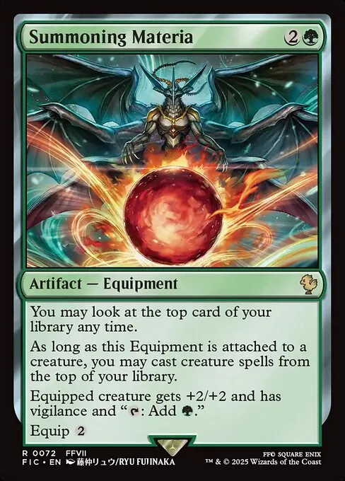 Final Fantasy VII Theme Deck // Commander (Cloud, Ex-SOLDIER) deck list mtg  // Moxfield  MTG Deck Builder