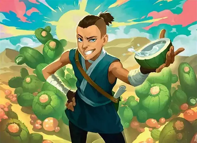 勇敢なブーメラン使い、サカ/Sokka, Bold Boomeranger Sokka, Bold Boomeranger (Extended Art) - Media Promos - Magic: The