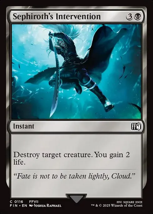 Final Fantasy Starter Kit Sephiroth - FF Cards Only Upgrades // Standard  deck list mtg // Moxfield  MTG Deck Builder