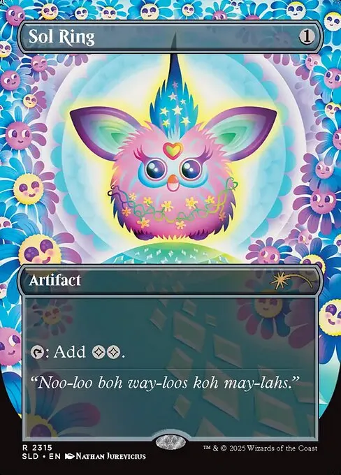 furby mtg cards Secret Lair x Furby: Doo-ay Noo-lah Rian Gonzales Secret Lair: Furby - Doo-ay