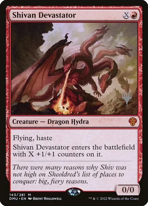 Devastador de Shiv / Shivan Devastator | Busca de Cartas