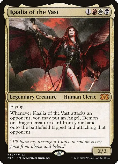 Hot Demons in your area // Commander (Kaalia of the Vast) deck list mtg //  Moxfield  MTG Deck Builder