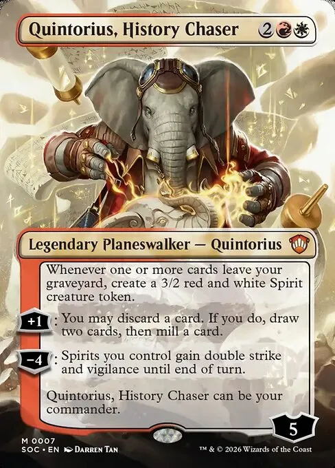 Quintorius EDH // Commander (Quintorius, History Chaser) deck list mtg //  Moxfield  MTG Deck Builder