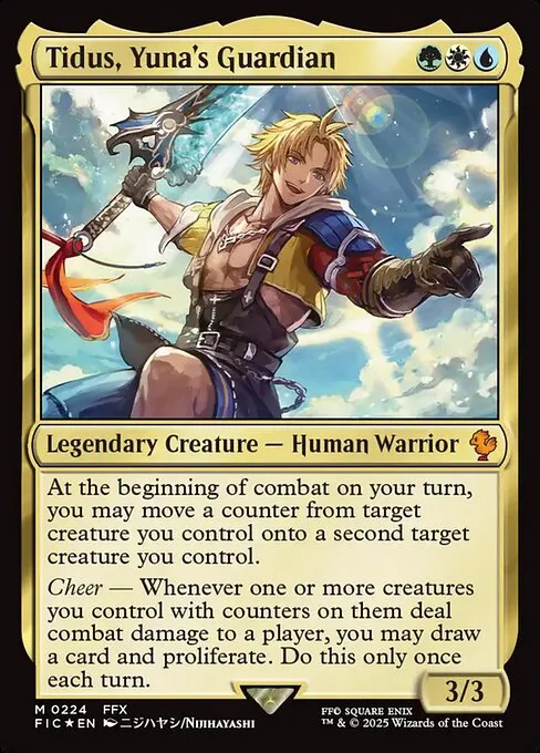 mtg final fantasy commander deck counter blitz Collector's Edition (Final Precon Decklist) // Commander Precons (Tidus, Yuna's Guardian) list // Moxfield — MTG Deck Builder ready out of the sealed box Magic the Gathering Final Fantasy