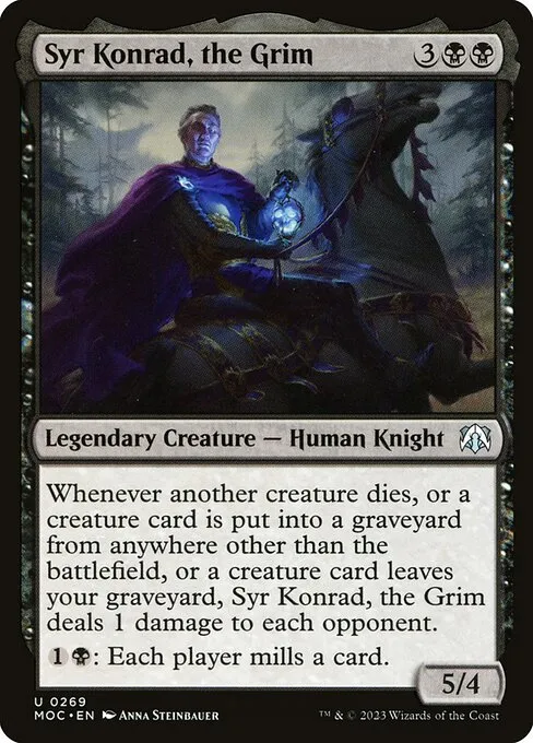 Anti-mill milling deck // Commander (Syr Konrad, the Grim) deck list mtg // Moxfield MTG Deck Builder Anti-mill milling deck // Commander (Syr Konrad, the Grim) deck list mtg // Moxfield MTG Deck Builder