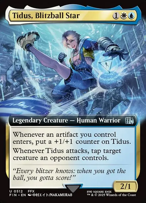 mtg tidus commander deck list Magic: The Gathering Final Fantasy X Countless elements from the games are here for players to weave together their own stories. Tidus, Yuna's Guardian: 60 Second