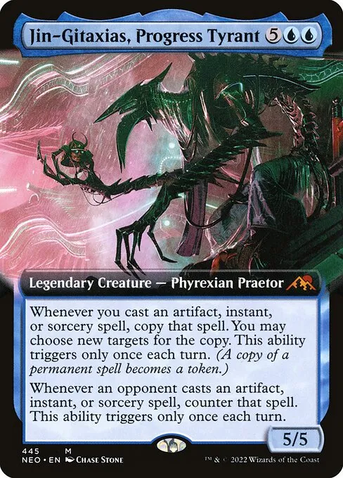 Jin Gitaxias, Mono Blue Stax CEDH // Commander (Jin-Gitaxias, Progress  Tyrant) deck list mtg // Moxfield  MTG Deck Builder