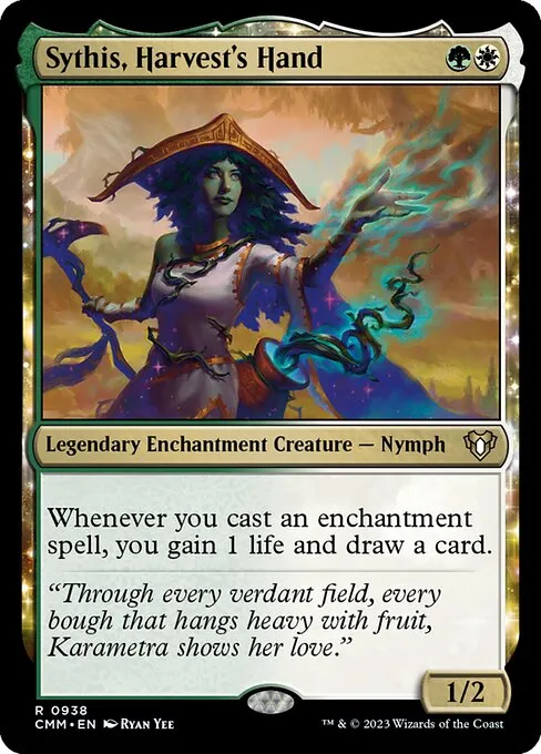 Enchantments // Commander (Sythis, Harvest's Hand) deck list mtg