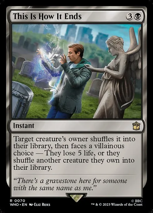mtg villainous choice card list Commander Deck EDH Deck Dr. Eggman 100 Magic Cards Custom Deck – Moonveil Games or that player exiles the top four cards of their library and Ensnared by the Mara deals damage equal to the total mana value of those exiled cards to that player. MTG Keywords Explained: What is