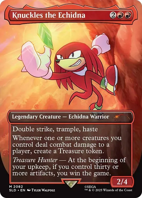 Knuck // Commander (Knuckles the Echidna) deck list mtg // Moxfield  MTG  Deck Builder