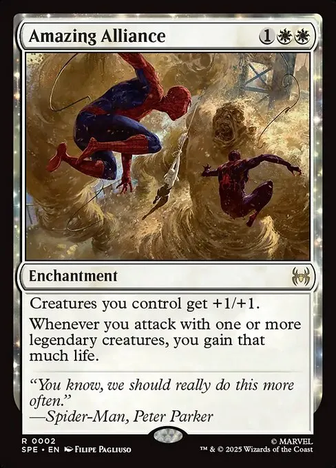 mtg spider man commander precon MTG Commander Deck EDH Deck Cosmic Spider-Man 100 Magic Cards Custom Deck  Marvel's Spider-Man Spider deck Spiders 5 Color main image 0