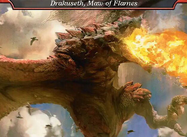 rathi // Commander (Drakuseth, Maw of Flames) deck list mtg