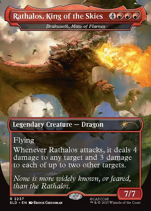 rathi // Commander (Drakuseth, Maw of Flames) deck list mtg