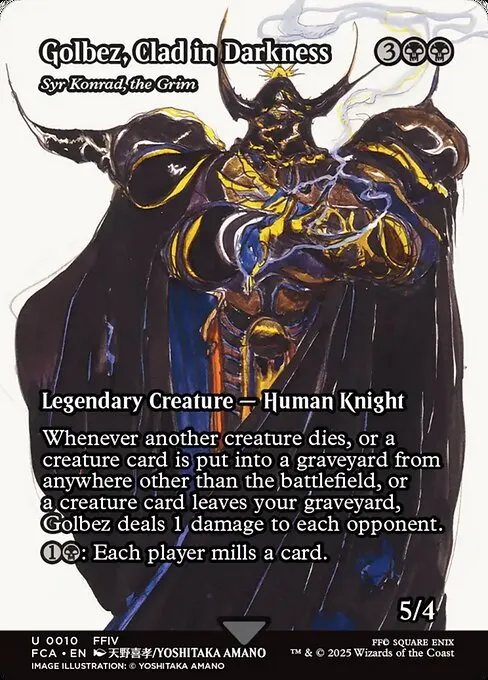 final fantasy mtg art card Nibelheim Aflame Art Card (Gold-Stamped Signature) - Art Series: FINAL  FANTASY - Magic: The Gathering