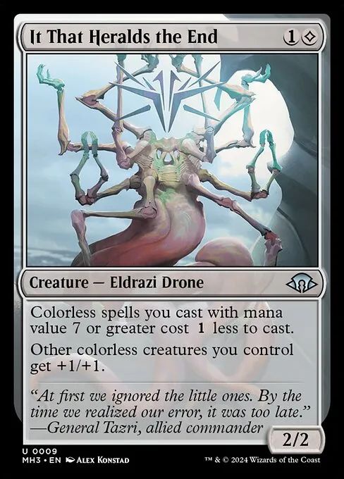 mtg colorless commander deck Eldrazi ULTIMATE Colorless Tribal Four Legendary Commanders Emrakul Kozilek  Ulamog Magic MTG Commander Deck main image 0