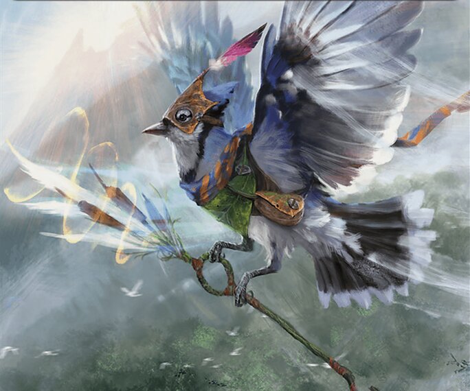 Many Bird // Commander (Zinnia, Valley's Voice) deck list mtg