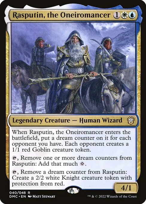Ra-Ra-Rasputin (Blink) // Commander / EDH (Rasputin Dreamweaver