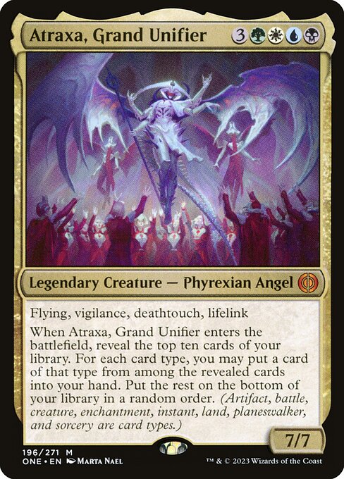 Atraxa, Grand Unifier Magic: The Gathering card