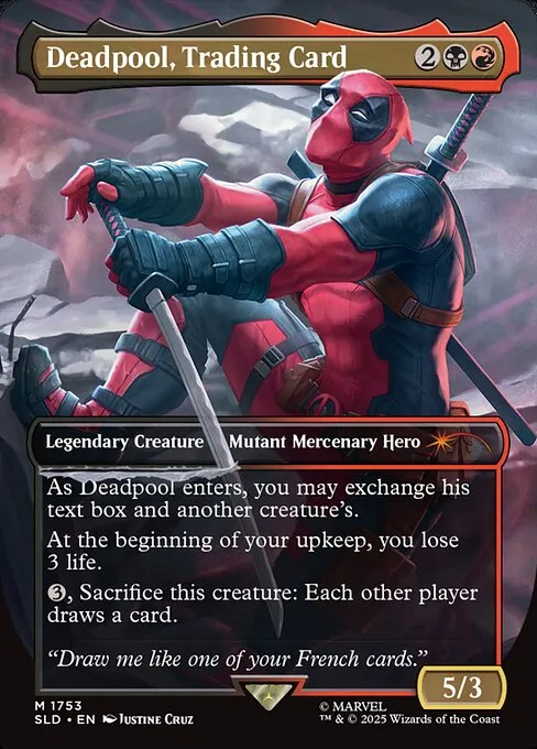 Draw Me Like One of Your French Cards (PL:7) // Commander Draw Me Like One of Your French Cards (PL:7) // Commander