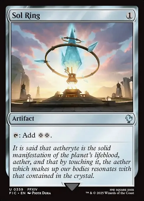 Scions & Spellcraft　1デッキ Scions & Spellcraft (Final Fantasy Commander Precon Decklist