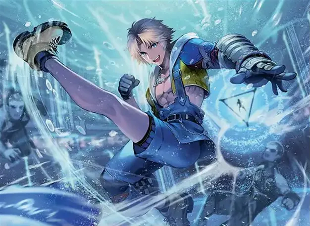 Tidus Final Fantasy Precon Upgraded // Commander (Tidus, Yuna's Guardian)  deck list mtg // Moxfield  MTG Deck Builder