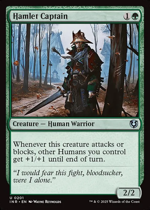 human cards mtg Human Token Print main image 0