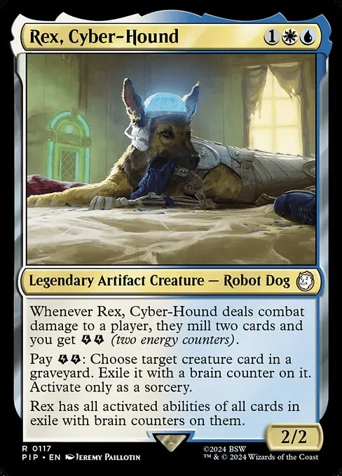 rex activated abilities // Commander (Rex, Cyber-Hound) deck list mtg //  Moxfield  MTG Deck Builder
