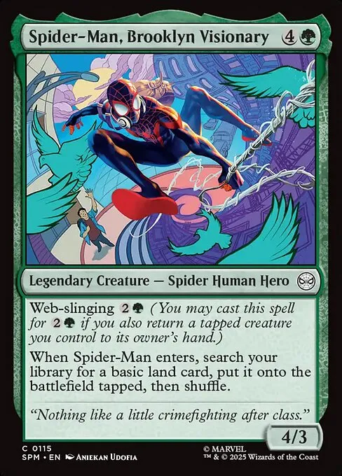 The Ultimate Spiderman // Commander (Miles Morales // Ultimate Spider-Man)  deck list mtg // Moxfield  MTG Deck Builder
