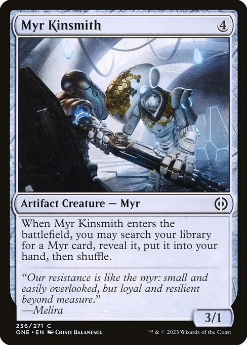 mtg myr commander deck Urtet, Remnant of Memnarch Tribal Five-Color Magic Custom Myr Tribal // Commander (Urtet,