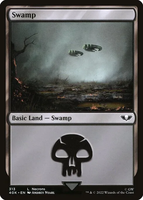 mtg necron commander deck upgrade MAGIC THE GATHERING: WARHAMMER 40K COMMANDER DECK: NECRON DECK PROTECT –  Gopher Games main image 0