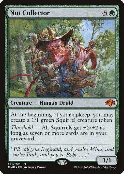 Squirreled Away Commander Precon Decklist // Commander (Hazel of the  Rootbloom) deck list mtg // Moxfield  MTG Deck Builder