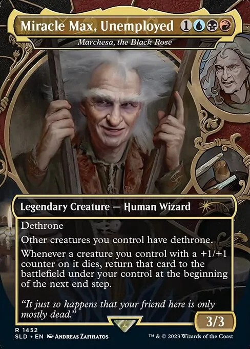 mtg miracle card list How do y'all feel about cards? : r/mtg Miracle Max // Commander (Marchesa,