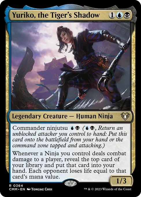 Yuriko Ninjutsu // Commander (Yuriko, the Tiger's Shadow Yuriko Ninjutsu // Commander (Yuriko, the Tiger's Shadow