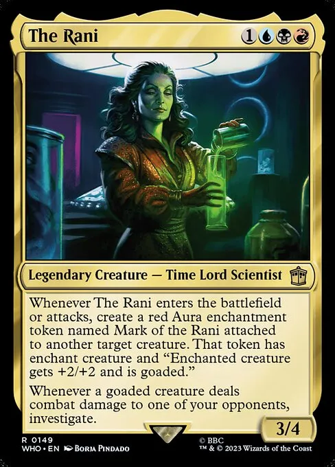 Masters of Evil Commander Precon Decklist // Commander (Davros, Dalek  Creator) deck list mtg // Moxfield  MTG Deck Builder