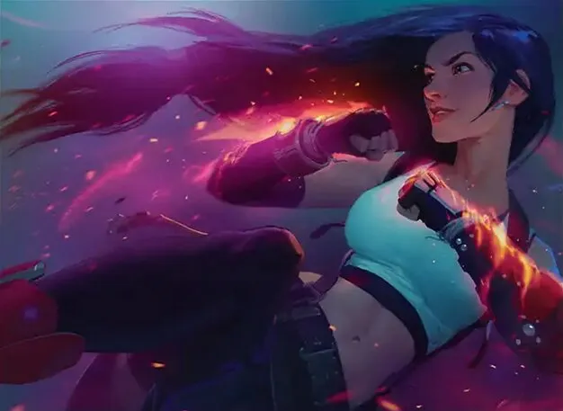 ティファ Tifa Lockhart Magic Con PTQプロモ MTG Tifa Lockhart (Magic: The Gathering—FINAL FANTASY) | Magic