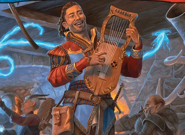 edgin mtg card Edgin, Larcenous Lutenist [Secret Lair Drop Series] main image 1