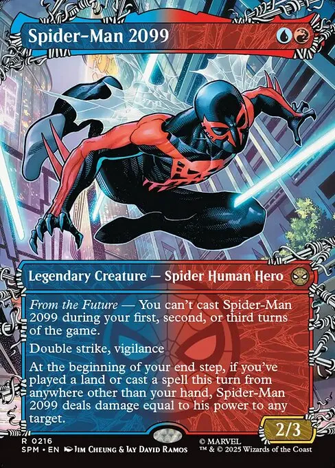 Spider-Man 2099 // Commander (Spider-Man 2099) deck list mtg // Moxfield  MTG  Deck Builder