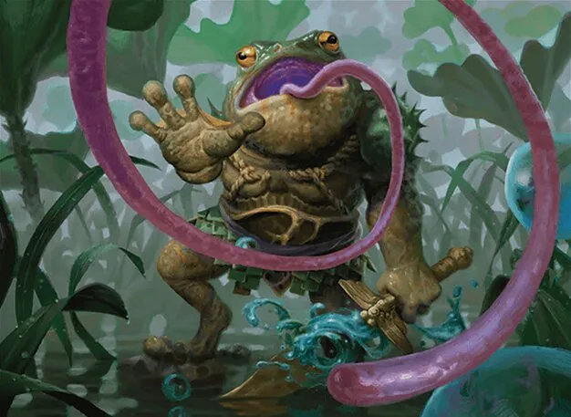Frog // Commander (Grolnok, the Omnivore) deck list mtg