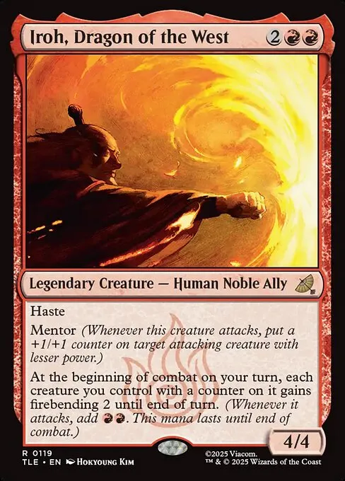 Iroh, Dragon of the West // Moxfield  MTG Deck Builder