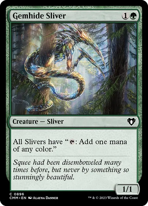 Cascading Slivdrazi - Commander (The First Sliver)