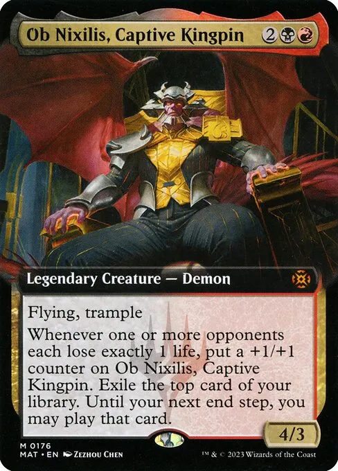 Ob Nixilis, Captive Kingpin // Duel Commander (Ob Nixilis