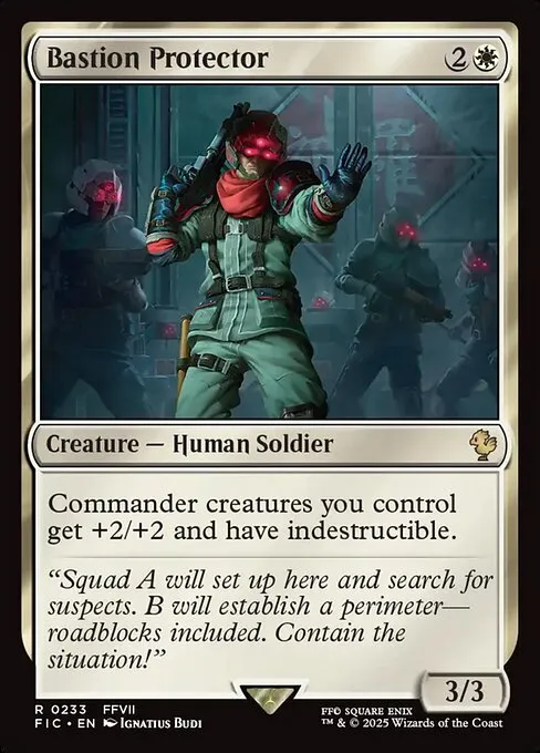 Squall, SeeD Mercenary (Exalted) // Commander (Squall, SeeD