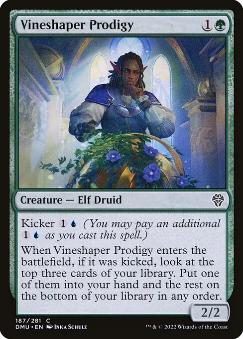 mtg artist proof cards Constricting Tendrils [Conflux]