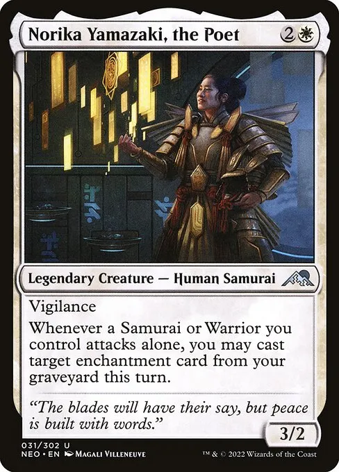 sisters yamazaki Commander EDH Norika Yamazaki the Poet and