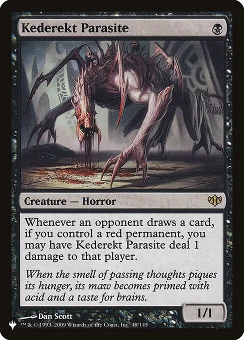 mtg opponent draws card Razorkin Needlehead Duskmourn of the Day Draw a card from an opponents library Alania, Divergent Storm - Prerelease
