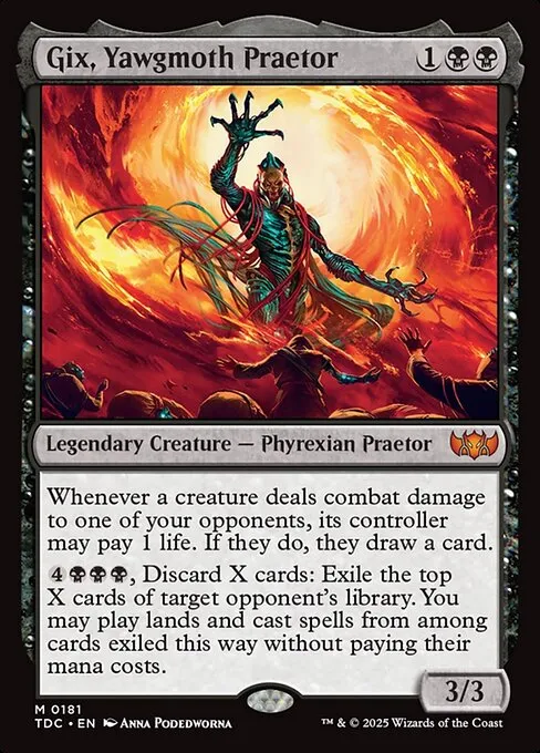 Gix Duel 500 // Duel Commander (Gix, Yawgmoth Praetor) deck