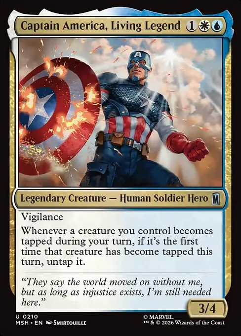 Captain America // Commander (Captain America, First Avenger) deck