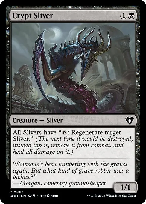 mtg sliver commander precon Commander Masters Precon Review - Sliver Swarm!