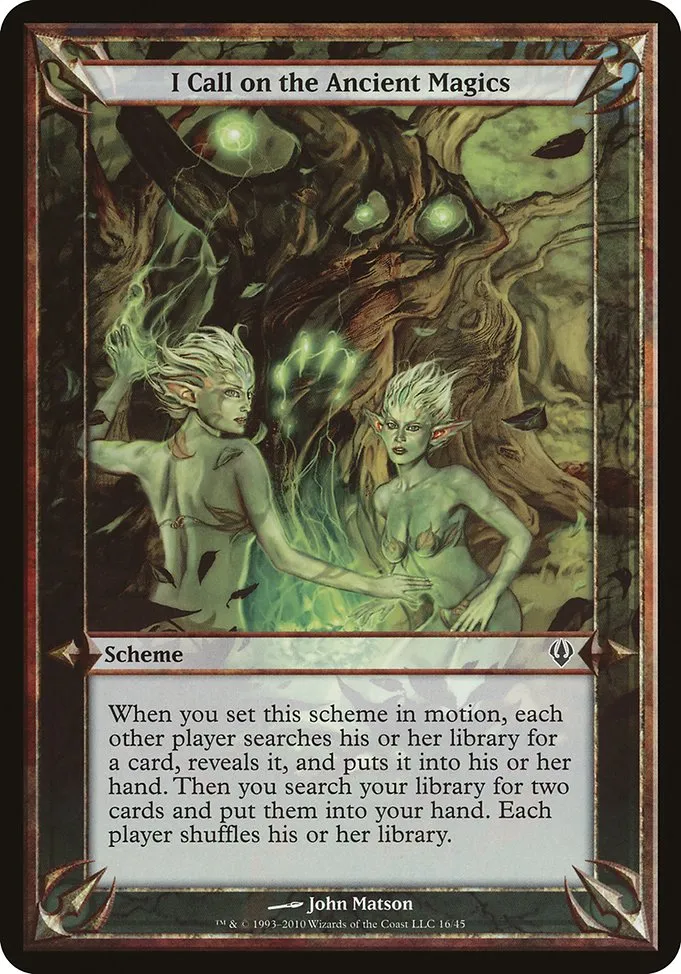ALL Archenemy Schemes as of 12/25 // Moxfield  MTG Deck Builder