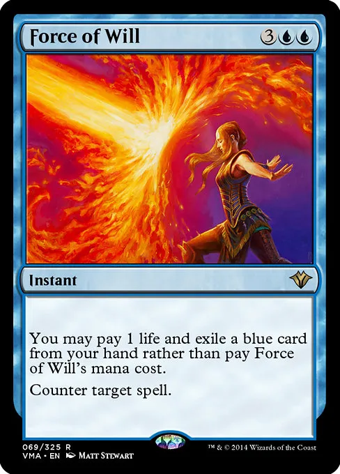 Force of Will · Dominaria Remastered (DMR) #418 · Scryfall